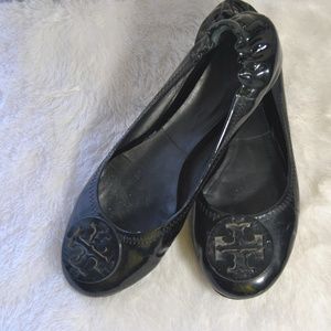 Black Tory Burch Flats